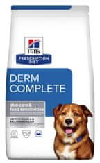 Hill's HILL'S Prescription Diet Derm Complete - suha hrana za pse - 1,5kg