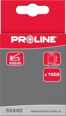 Proline Polkrožne sponke tip L, 12 mm, 7,6*1,2 mm, 1000 kos, prolin