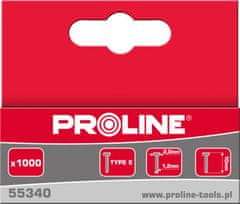 Proline Žeblji tip e/j, 10 mm, 2,0*1,2 mm, 1000 kos, prolin