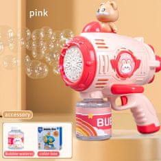 CAB Toys Bubble Gun za otroke bublifuk - roza