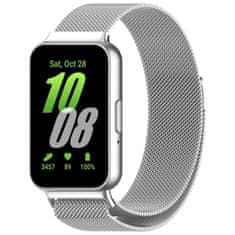 BStrap Milanese pašček za Samsung Galaxy Fit 3, silver