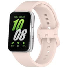 BStrap Silicone pašček za Samsung Galaxy Fit 3, sand pink