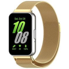 BStrap Milanese pašček za Samsung Galaxy Fit 3, gold