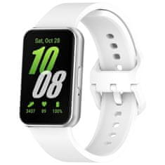 BStrap Silicone pašček za Samsung Galaxy Fit 3, white