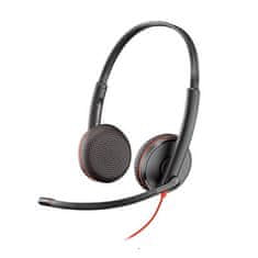 Poly Slušalke Plantronics Blackwire 3225 3,5 jack /USB-A (209747-201) črne, mikrofon