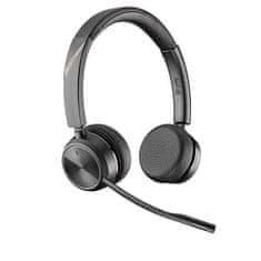 Poly Brezžične slušalke s stojalom Plantronics Savi 7220 (RJ11) črne 213020-02 DECT, mikrofon