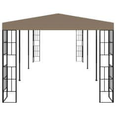 Vidaxl Paviljon 6x3 m taupe