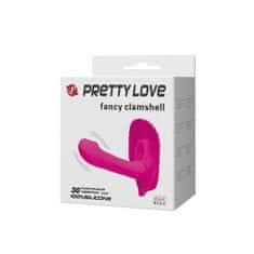 PRETTY LOVE Vibrator G-točke Fancy Clamshell, roza