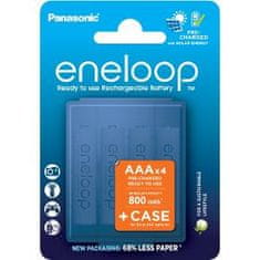 eneloop PANASONIC- HR03 AAA 4MCCE/4BE CASE N