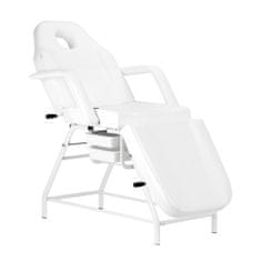 Boxman Kozmetični fotelj 557A s pladnji bele barve