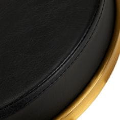 Boxman Kozmetični stolček H4 zlata črna