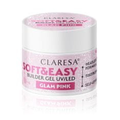 Boxman Claresa gradbeni gel Soft&amp;Easy glam pink 12 g