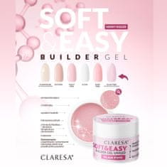 Boxman Claresa gradbeni gel Soft&amp;Easy glam pink 12 g