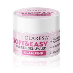 Boxman Claresa gradbeni gel Soft&amp;Easy glam pink 45 g