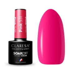 Boxman CLARESA hibridni lak PINK 531 -5g