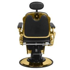 Boxman Gabbiano frizerski stol Francesco Gold black