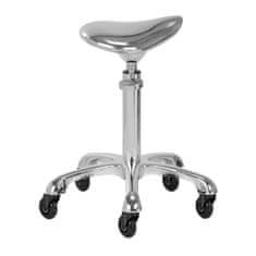 Boxman Gabbiano Fine Silver Roll Speed Stool