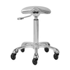 Boxman Gabbiano Fine Silver Roll Speed Stool