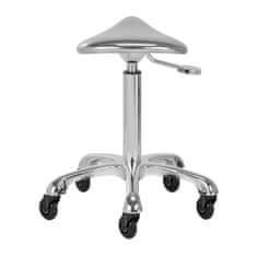 Boxman Gabbiano Fine Silver Roll Speed Stool