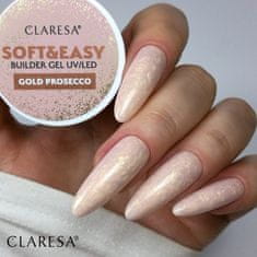 Boxman Claresa Soft&amp;Easy zlati prosecco gel za gradnjo 90g