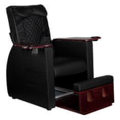 Boxman Azzurro 101 črn spa stol za pedikuro z masažo hrbta