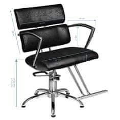 Boxman Frizerski stol Hair System SM362-1 black