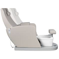 Boxman Spa stol za pedikuro azzurro 016B siv