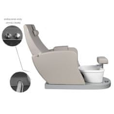 AZZURRO Spa stol za pedikuro azzurro 016B siv