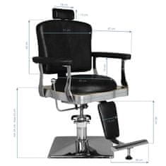 Boxman Hair System frizerski stol SM180 black