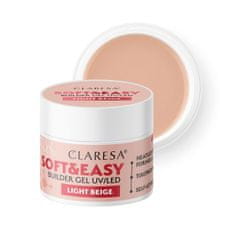 Claresa Claresa gradbeni gel Soft&amp;Easy gel svetlo bež 90g