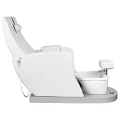 AZZURRO Azzurro 016B pedikerski spa stol bele barve