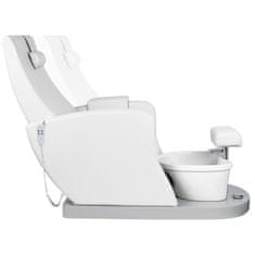 AZZURRO Azzurro 016B pedikerski spa stol bele barve