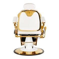 GABBIANO Gabbiano frizerski stol Francesco Gold white