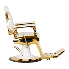 GABBIANO Gabbiano frizerski stol Francesco Gold white