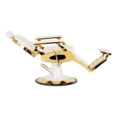 GABBIANO Gabbiano frizerski stol Francesco Gold white