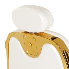 GABBIANO Gabbiano frizerski stol Francesco Gold white