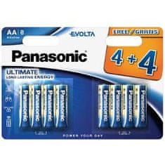 Panasonic LR6 8BP AA Evolta alk