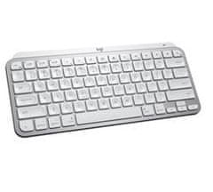 Logitech MX Keys Mini Minimalistična brezžična osvetljena tipkovnica - za Mac - Bledo siva - ZDA