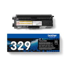 Brother TN-329BK, črni toner, 6 000 str.