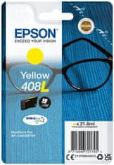 Epson Epsonova kartuša s črnilom v enem paketu 408L DURABrite Ultra Ink/ C4810DTWF/ rumena