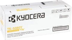 Kyocera toner TK-5380Y rumene barve za 10 000 A4 (pri 5 % pokritosti), za PA4000cx, MA4000cix/cifx