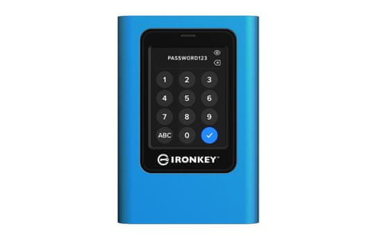 Kingston IronKey VP80/1.9TB/SSD/External/2.5"/Blue/3R