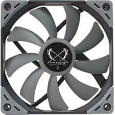 Scythe KF1215FD12 Kaze Flex 120 mm tanek ventilator 1200 vrtljajev na minuto