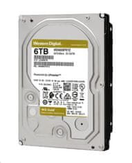 WD GOLD 6004FRYZ 6TB SATA/6Gb/s 256 MB predpomnilnika 7200 vrtljajev na minuto, CMR, Enterprise