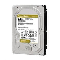 WD GOLD 6004FRYZ 6TB SATA/6Gb/s 256 MB predpomnilnika 7200 vrtljajev na minuto, CMR, Enterprise