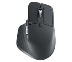 Logitech MX Master 3S/Office/Laser/Right-handed/8,000 DPI/USB+BT/Graphite