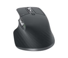 Logitech MX Master 3S/Office/Laser/Right-handed/8,000 DPI/USB+BT/Graphite