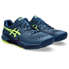 Asics Čevlji teniški copati mornarsko modra 44 EU Gel-resolution 9