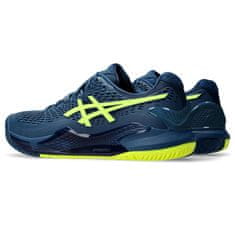 Asics Čevlji teniški copati mornarsko modra 44 EU Gel-resolution 9