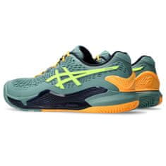 Asics Čevlji teniški copati zelena 44 EU Gel-resolution 9 Padel Celadon